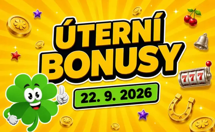 Free spiny a bonusy dnes 22-9-2026