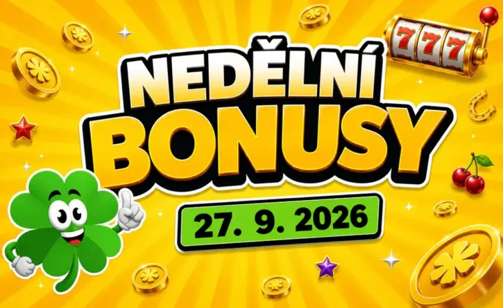 Free spiny a bonusy dnes 27-9-2026