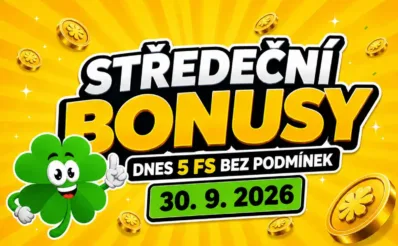 Free spiny a bonusy dnes 30-9-2026
