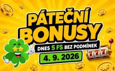 Free spiny a bonusy dnes 4-9-2026