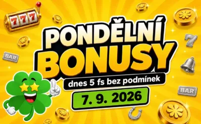 Free spiny a bonusy dnes 7-9-2026