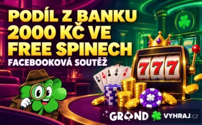 Soutěž o 2000 Kč ve free spinech u Grandwinu