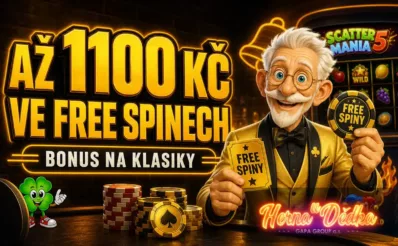 dnešní bonusy v Herně u Dědka