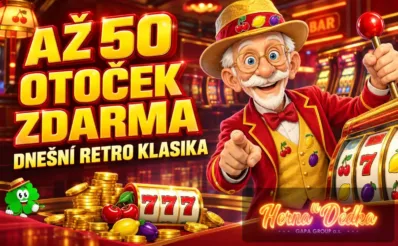 Dnešní bonus 50 FS v Herně u Dědka