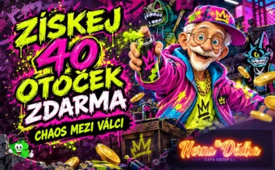 40 otoček zdarma v Herně u Dědka