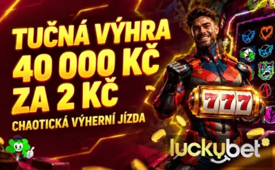 LuckyBet výhra 40 000 Kč