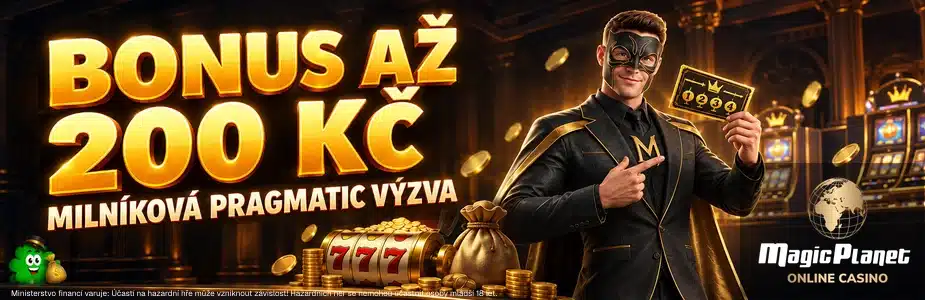 Bonus až 200 Kč u Magic Planet
