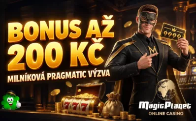 Bonus až 200 Kč u Magic Planet