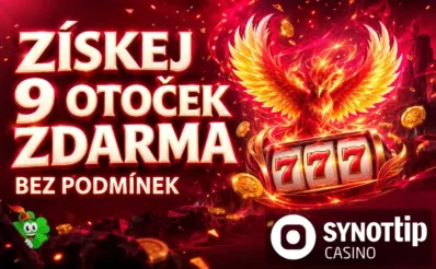 Free spiny bez podmínek u Synottipu