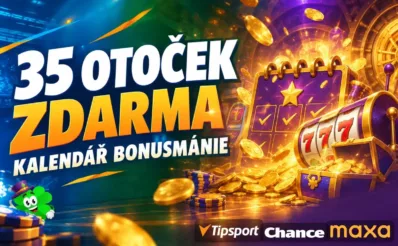 35 otoček zdarma u Tipsportu, Chance a Maxy