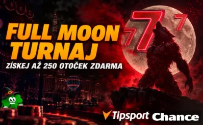 Turnaj o 250 free spinů u Tipsportu a Chance