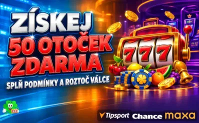 50 free spinů z Bonusmánie