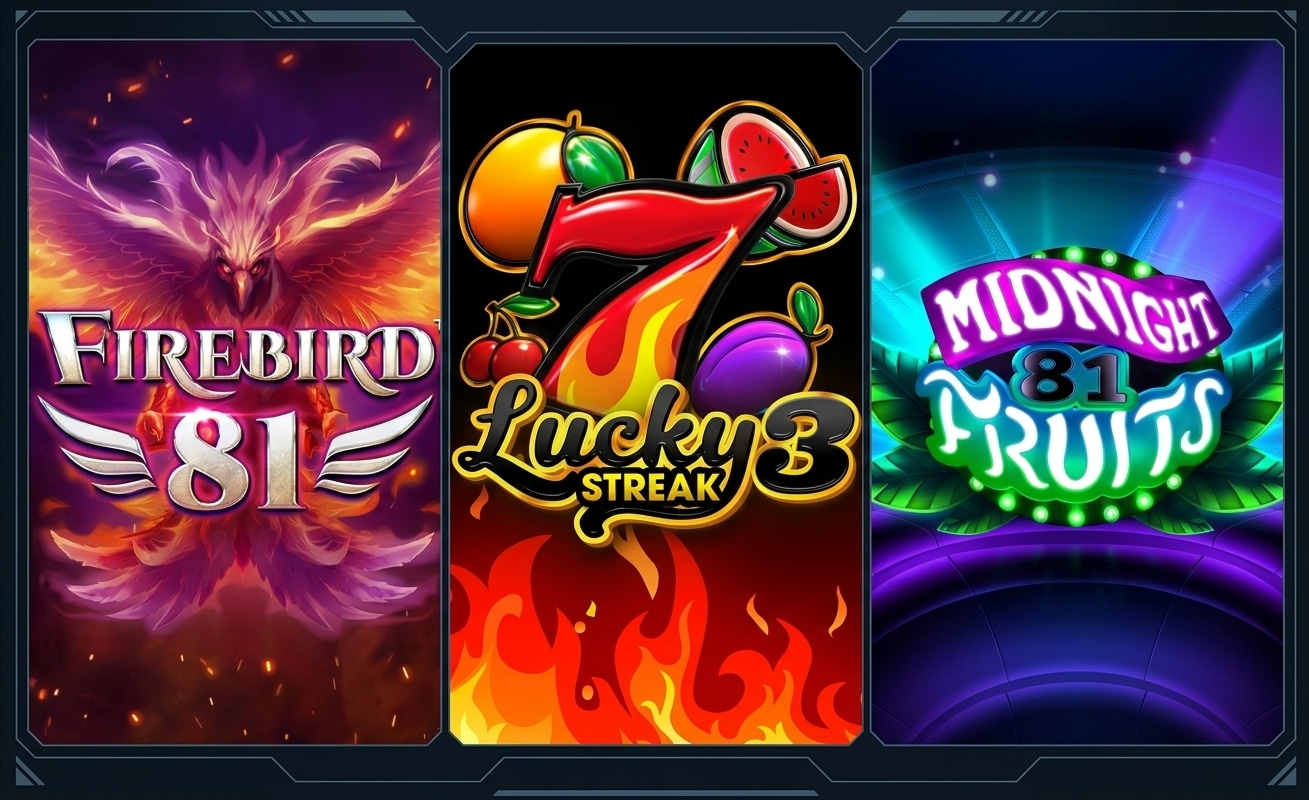 Firebird 81, LuckyStreak 3, Midnight 81 fruits