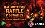Halloween Raffle v 69Games: Hraj o 75 000 Kč a 189 výher!