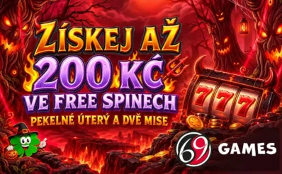 Pekelné úterý v 69 GAMES o 200 Kč ve free spinech