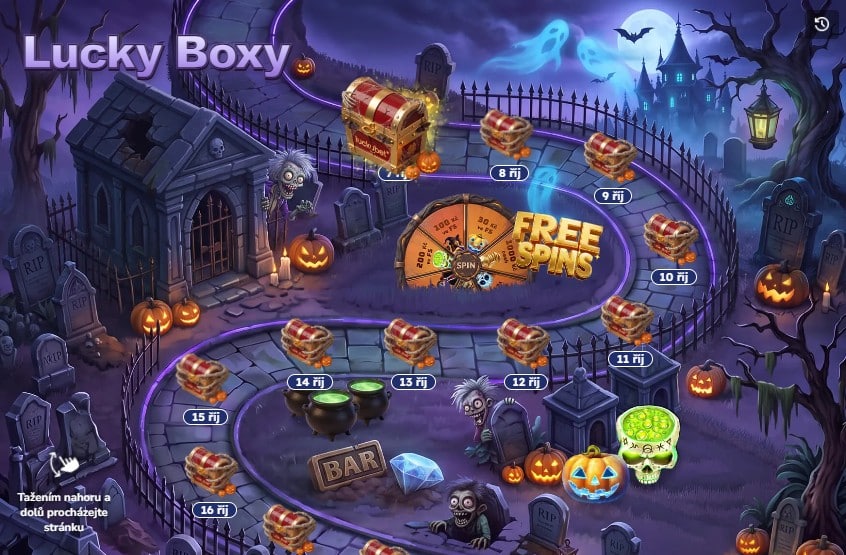 Halloweenské Lucky boxy