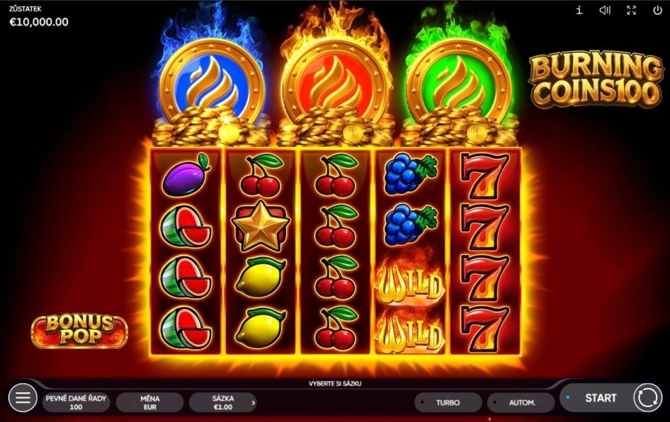Burning Coins 100 od Endorphina