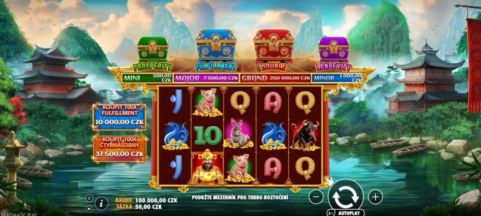 Automat Chests Of Cai Shen – Infinity od Pragmatic Play