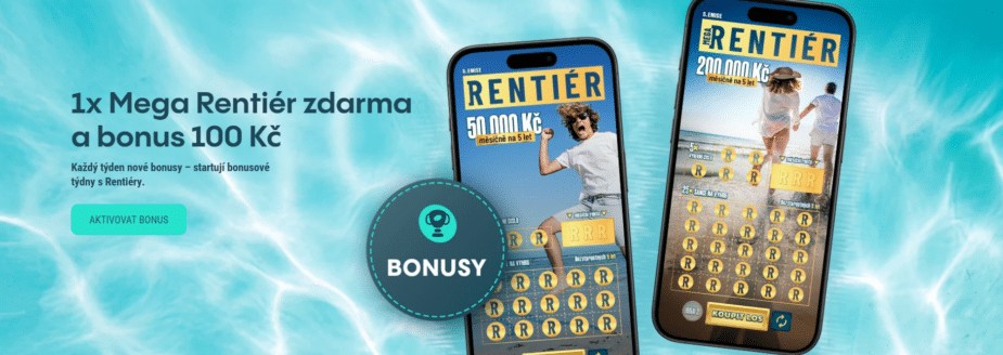Bonusové týdny s Rentiérem
