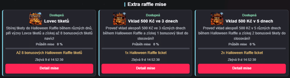 Extra raffle mise