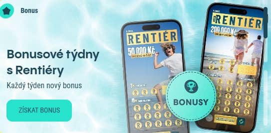 Bonusové týdny s Rentiéry