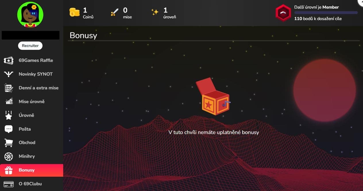 Bonusy 69games casino