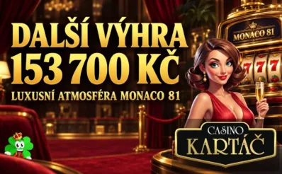 U Kartáče padla další výhra 153 700 Kč