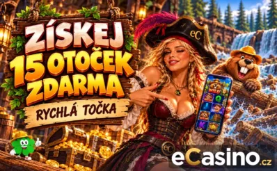 15 otoček zdarma u eCasina
