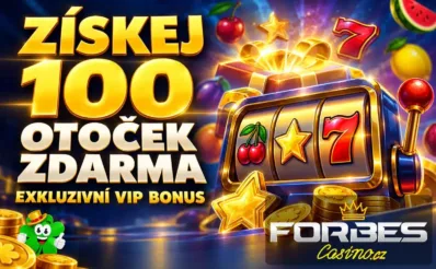 Získej 100 otoček zdarma u Forbesu