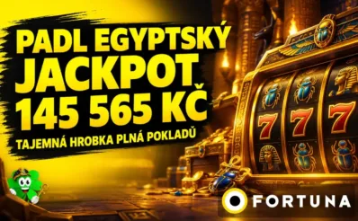 Výhra u Fortuny přes 145 tisíc