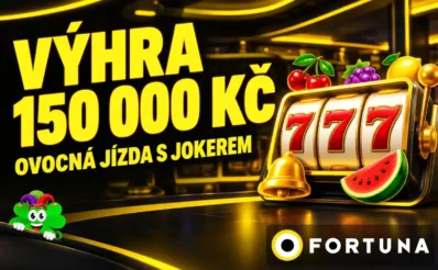 Výhra 150 000 Kč u Fortuny
