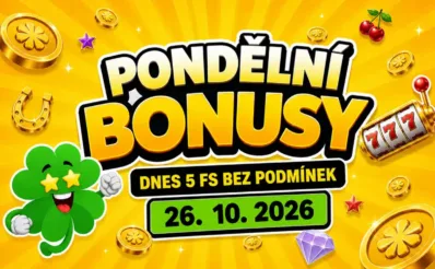 Free spiny a bonusy dnes 26-10-2026