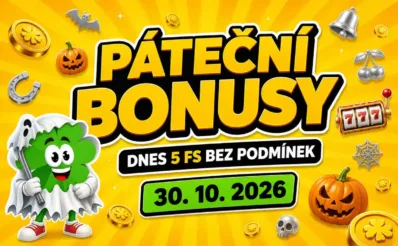 Free spiny a bonusy dnes 30-10-2026