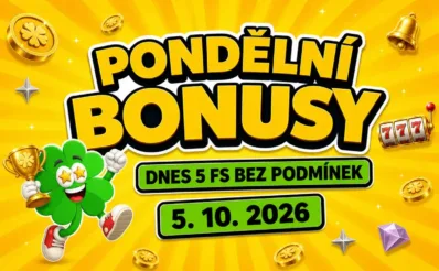 Free spiny a bonusy dnes 5-10-2026
