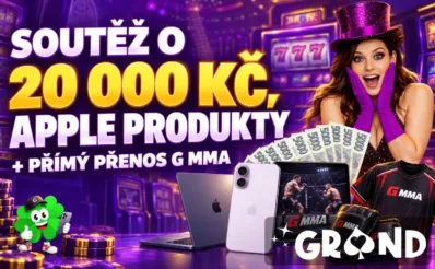 Soutěž o hotovost, Apple techniku a přímý přenos G MMA