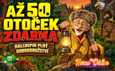 Až 50 otoček zdarma v Herně u Dědka
