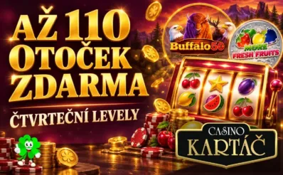 Až 110 otoček zdarma u Kartáče