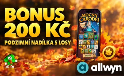 Získej bonus 200 Kč u Allwynu
