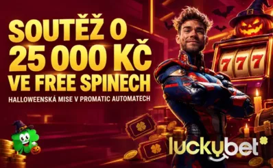 Soutěž o 25 000 Kč v LuckyBet
