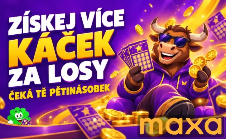 Pětinásobek káček za stírací losy!