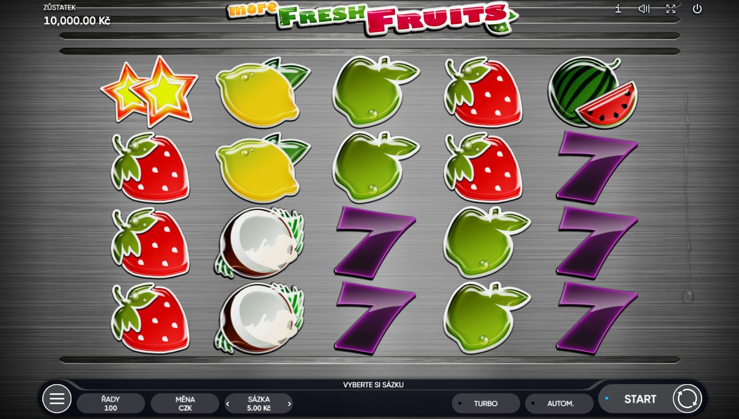More fresh fruits automat od Endorphiny