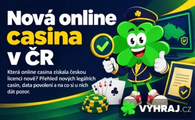 Nová online casina v ČR