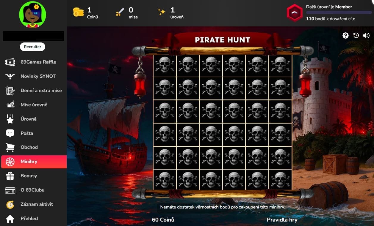 Pirate Hunt 69Games