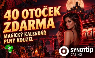 SynotTip nabízí 40 magických otoček