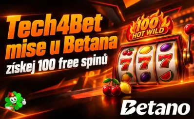 Tech4Bet mise u Betana: získej free spiny za hraní