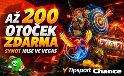 Až 200 FS u Tipsportu a Chance