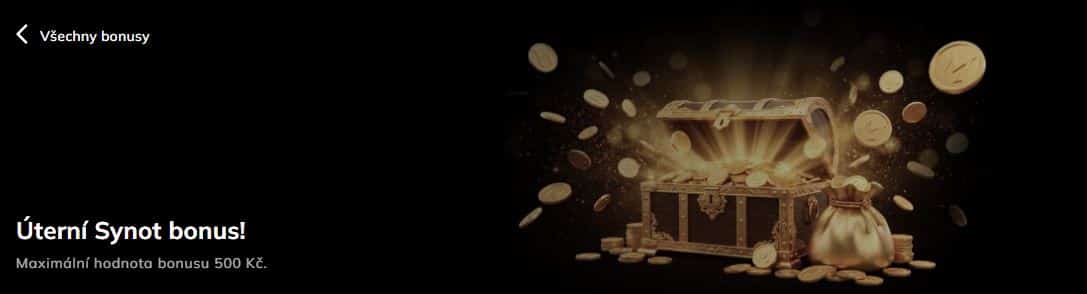 Úterní Synot bonus - banner